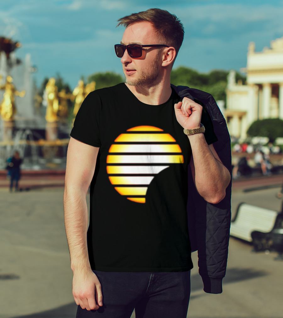 Quality Magna Cartel Sun Logo Magna Carta Magna Carta Cartel Sunset Stripes Circular T-Shirt