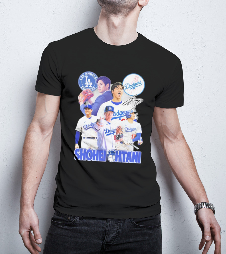 Los Angeles Dodgers Shohei Ohtani Dodger Stadium Arrival T-Shirt