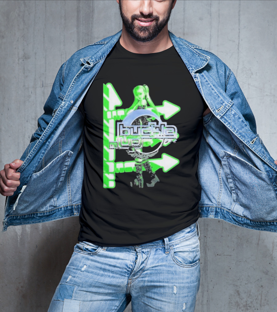 Buckle On Up Quality Spx6900 Green Arrows T-Shirt
