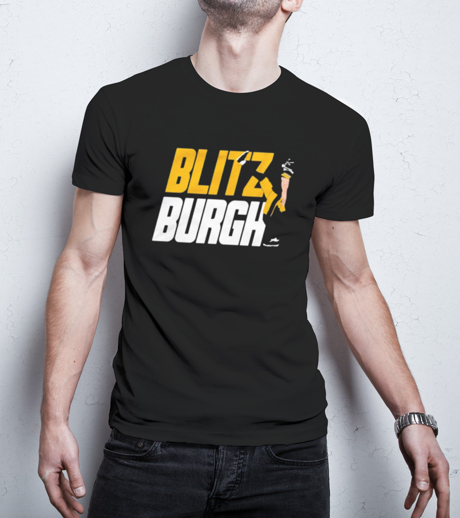 Pittsburgh Steelers Blitzburgh Kicking Action T-Shirt