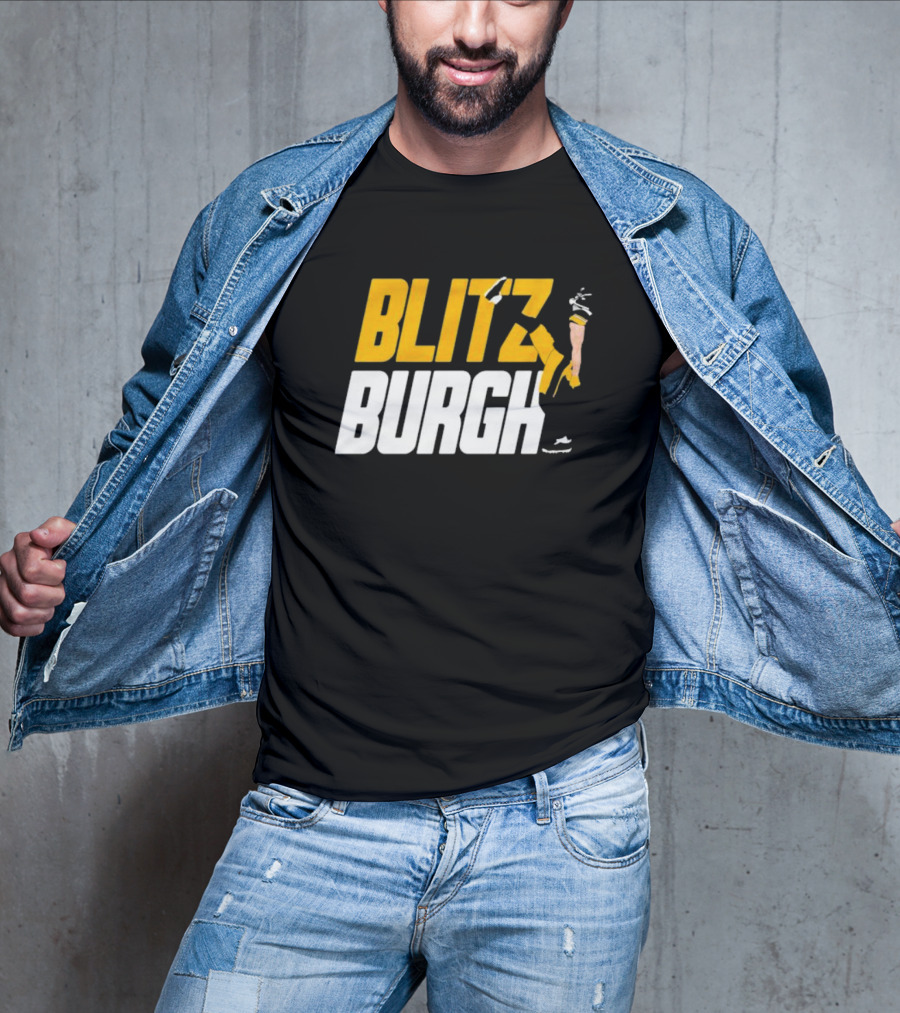 Pittsburgh Steelers Blitzburgh Kicking Action T-Shirt