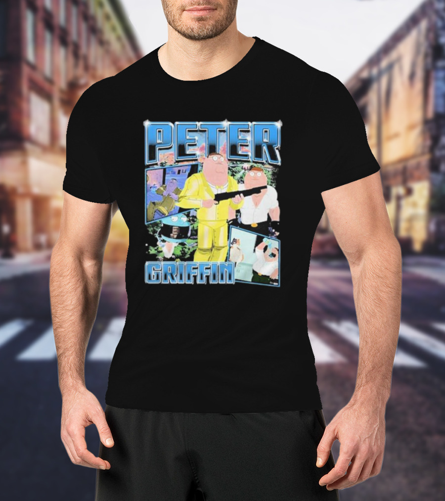 Peter Griffin Family Guy Character Highlights T-Shirt
