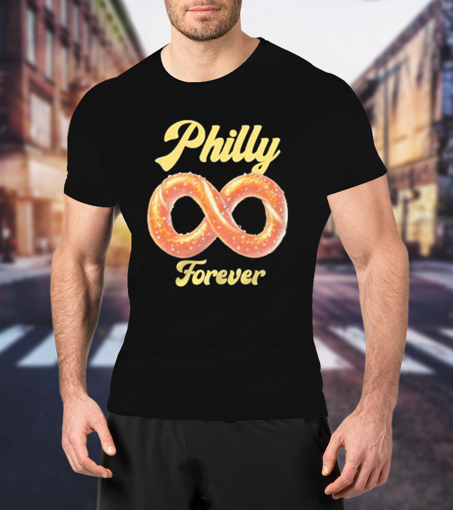 Philly Forever Pretzel Infinity T-Shirt