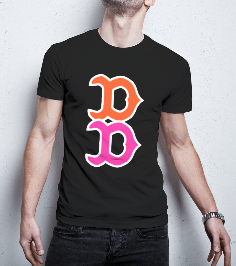 Boston Red Sox Double D Dunkin’ Colors T-Shirt