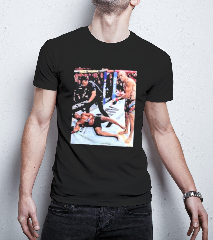 Alex Pereira MMA Victory Over Jamahal Hill In Octagon Showdown T-Shirt