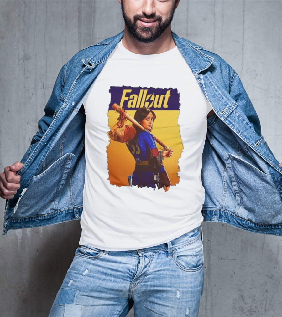 Fallout Lucy Vault Girl Retro Art 33 T-Shirt