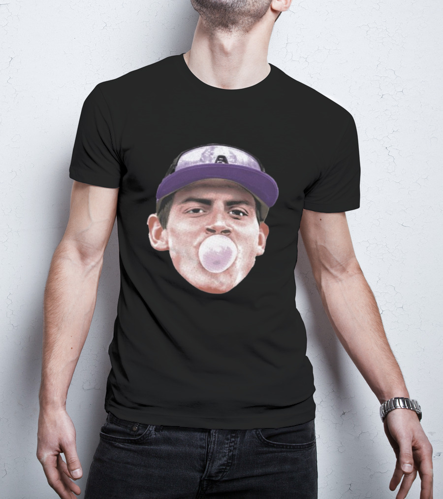 Dixon Williams Big Head Bubble Gum Baseball Cap T-Shirt