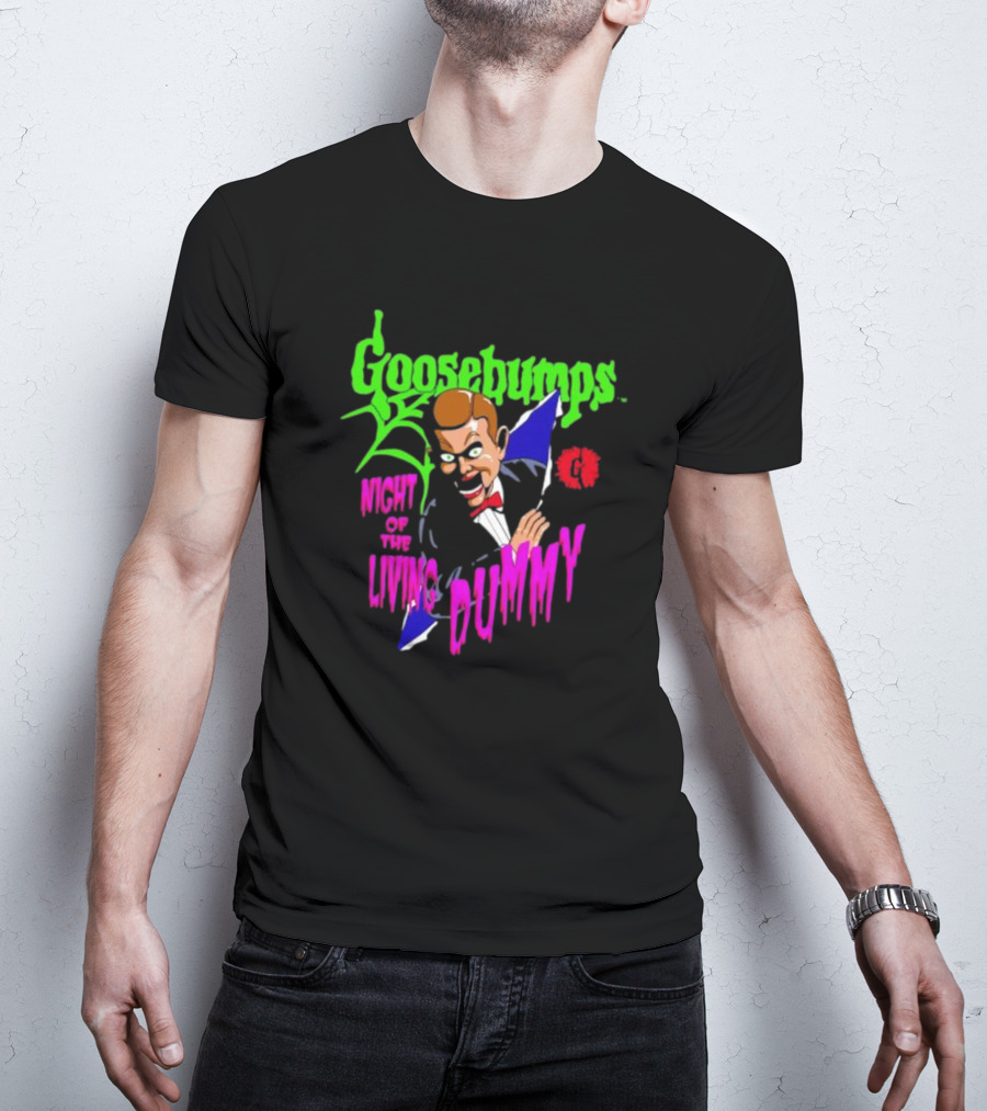 Goosebumps Night Of The Living Dummy Creepy Puppet T-Shirt