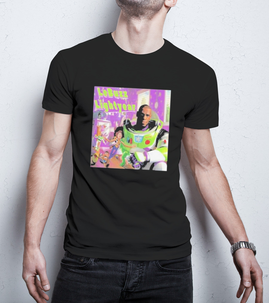 LeBuzz Lightyear Lebron James Toy Story Crossover T-Shirt