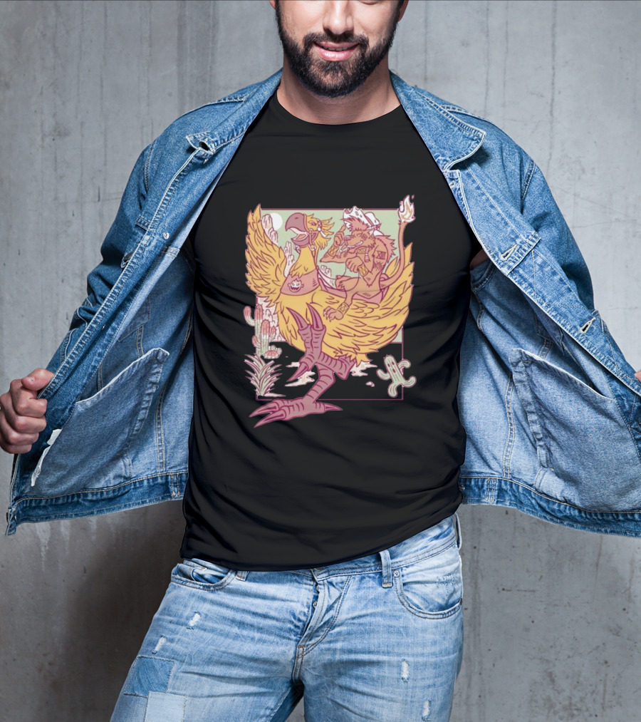 Canyon Rider Wolf And Chicken Desert Adventure The Yetee T-Shirt