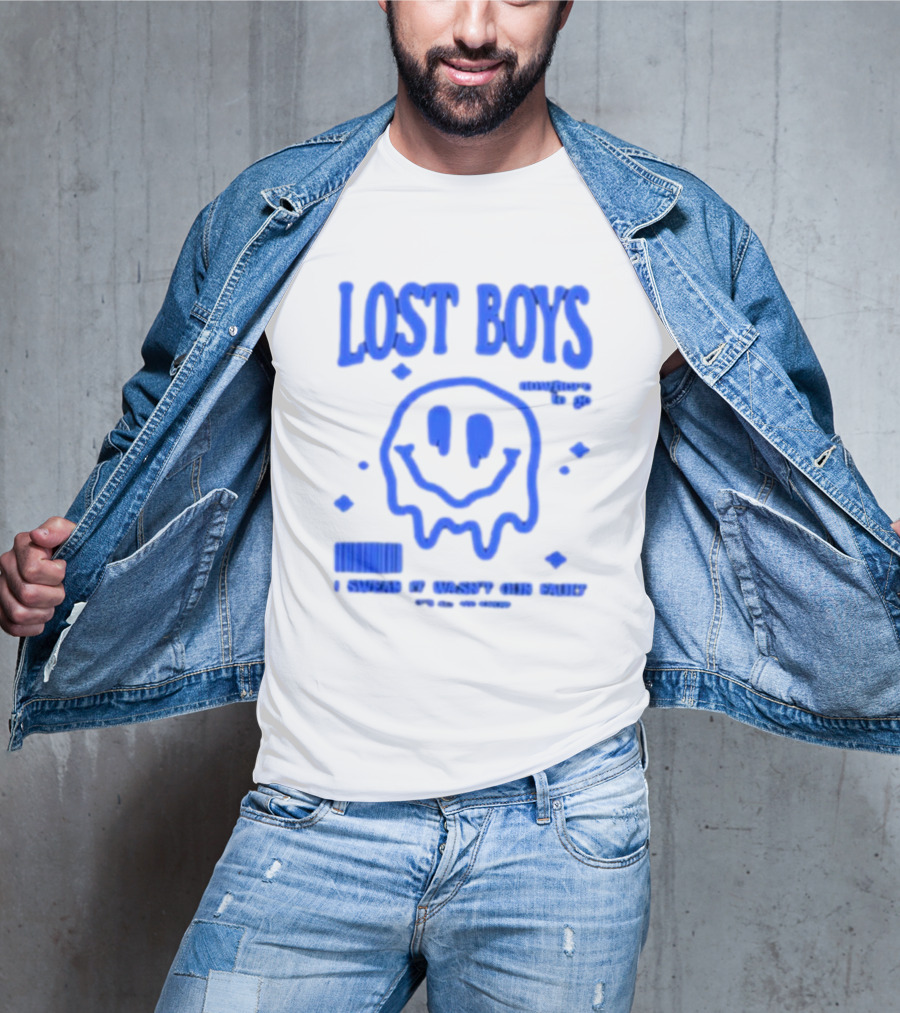 Lost Boys Nowhere To Go Barcode I Swear It Wasn't Our Fault T-Shirt