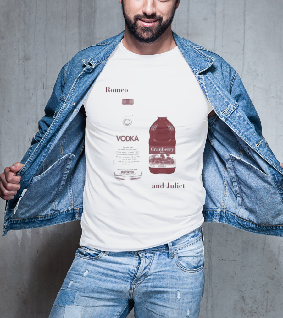 Romeo Vodka And Juliet Cranberry T-Shirt