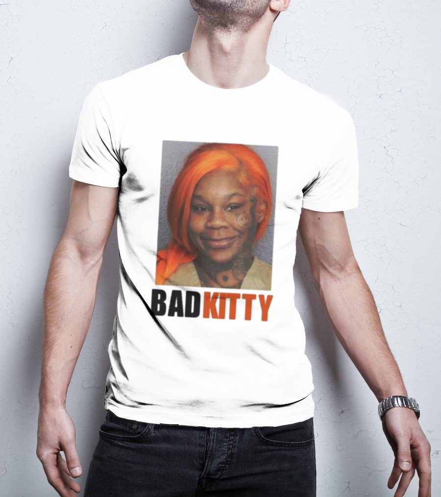 Bad Kitty Sukihana Mugshot T-Shirt