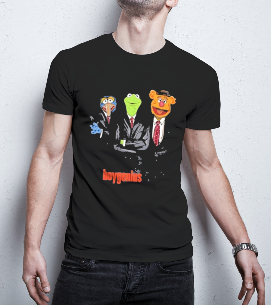 Boygenius Muppet Characters In Suits T-Shirt
