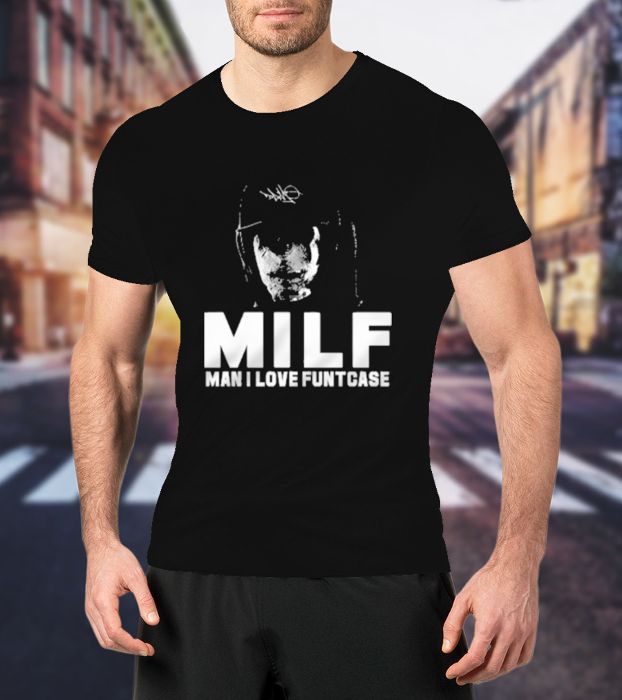 MILF Man I Love Funtcase DJ Mask T-Shirt