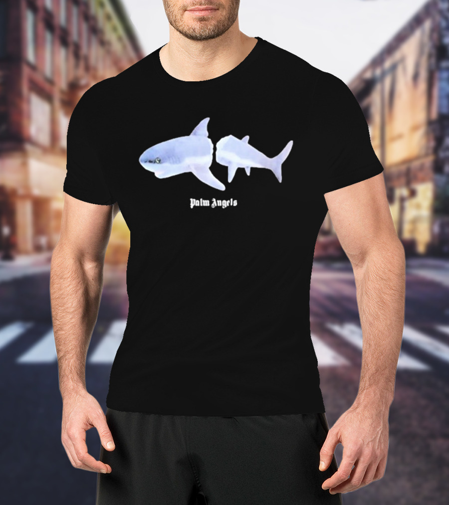 Calgary Flames Palm Angels Shark T-Shirt