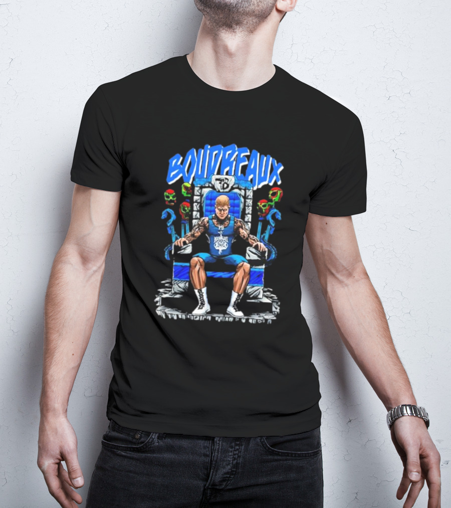 BFD Boudreaux Throne With Skulls And Crossbones T-Shirt