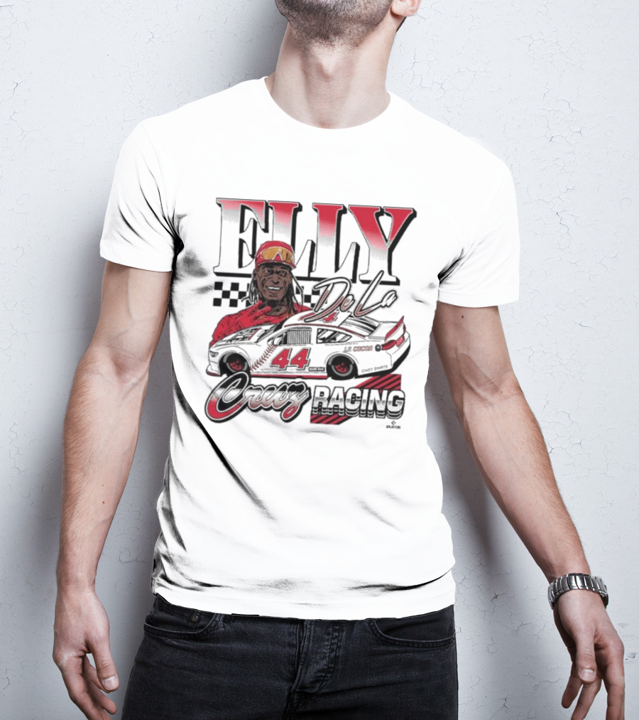 Elly De La Cruz Racing Car 44 Racing T-Shirt
