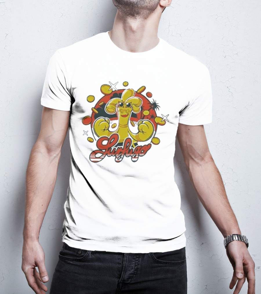 Meccha Japan Gholdengo Lurking Pokemon Ringer T-Shirt
