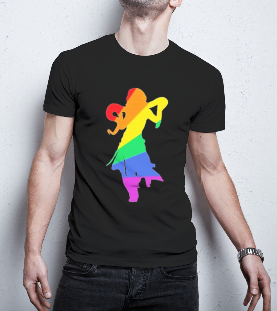 Abeardedhero Just Listen Rainbow T-Shirt