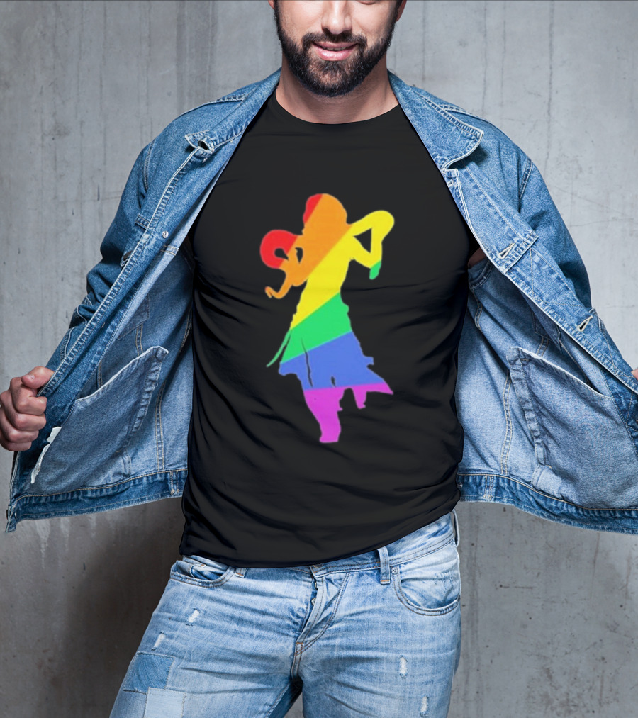 Abeardedhero Just Listen Rainbow T-Shirt