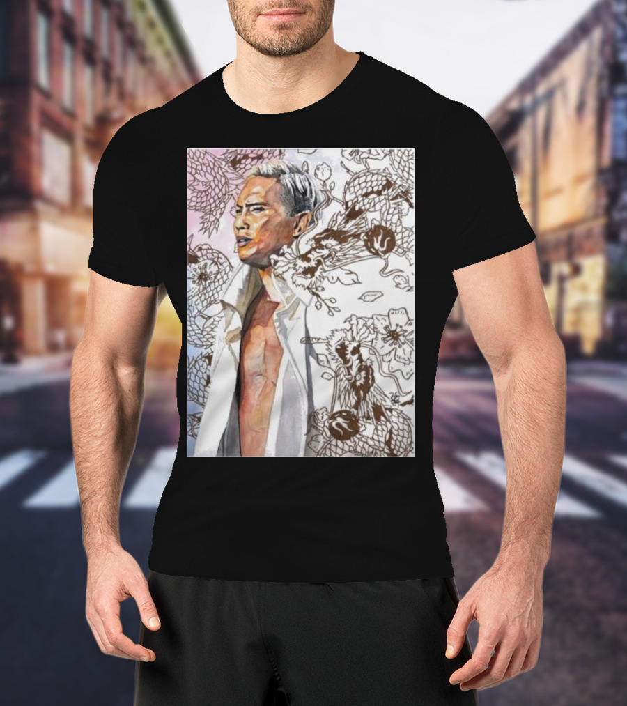Kazuchika Okada Rob Schamberger Dragon T-Shirt
