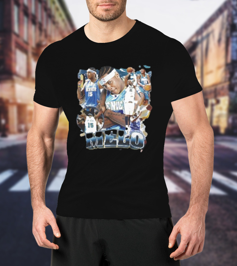 Melo Denver Rap Basketball Legend T-Shirt