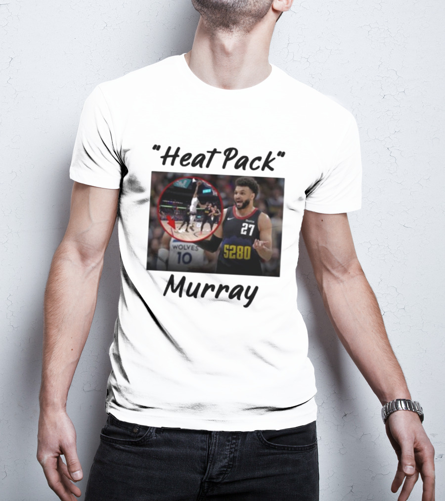 Heat Pack Murray 5280 Wolves 27 Basketball Action T-Shirt