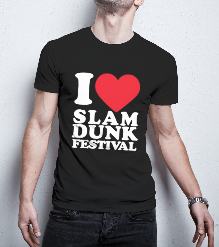 I Heart Slam Dunk Festival T-Shirt