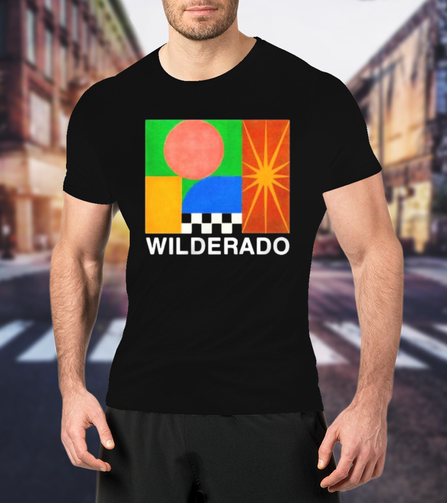 Wilderado Merch Talker Colorful Geometric Abstract T-Shirt