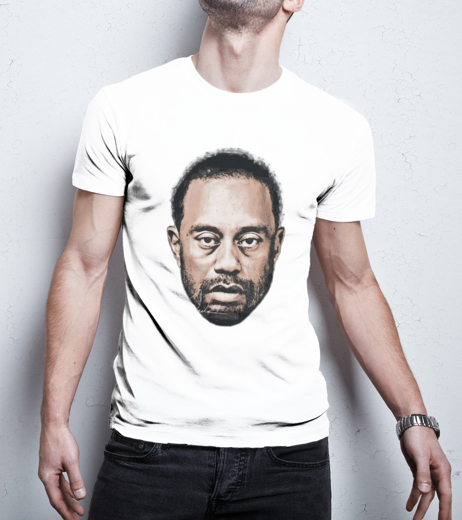 Tiger Woods Face Shot T-Shirt