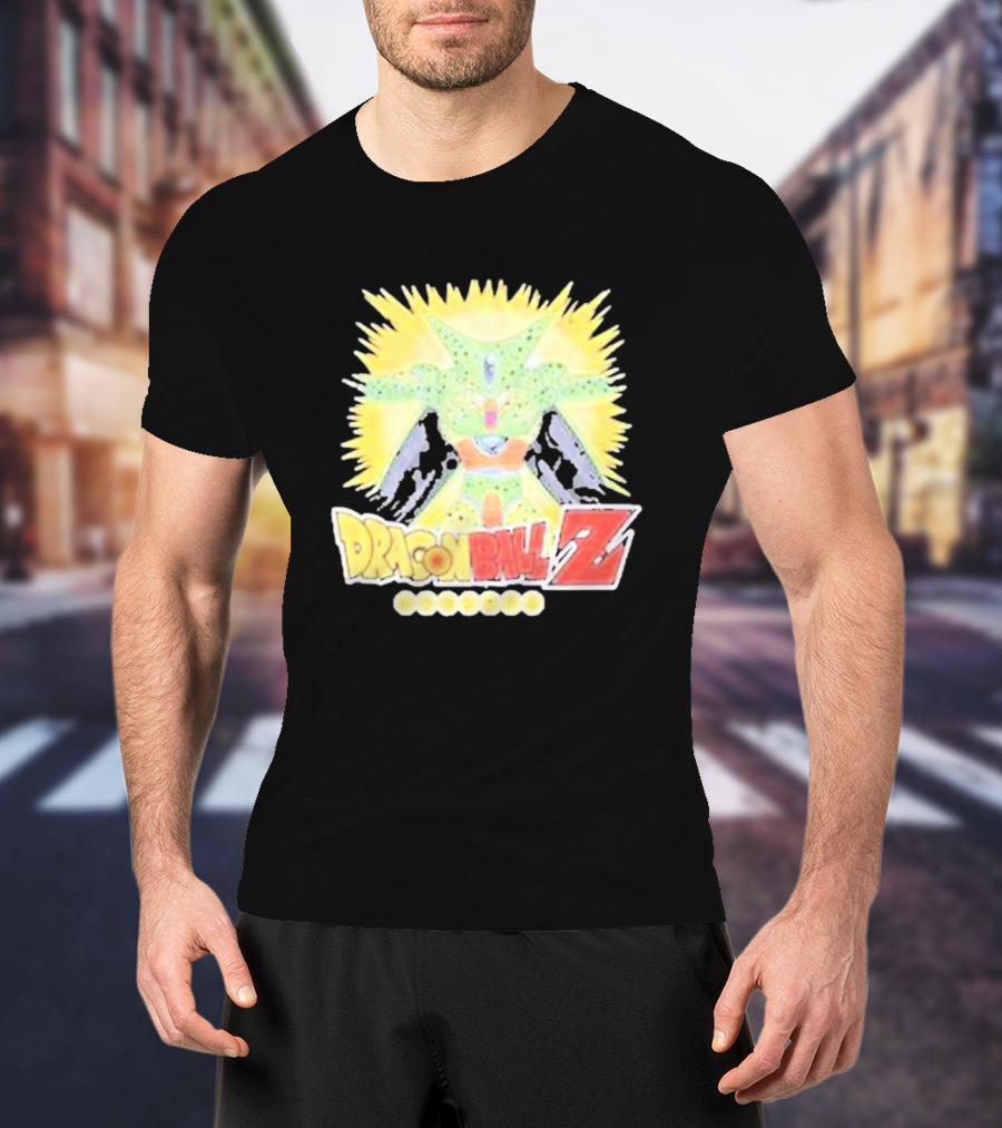 Cell Taiyoken Dragon Ball Z Reflective Power Burst T-Shirt