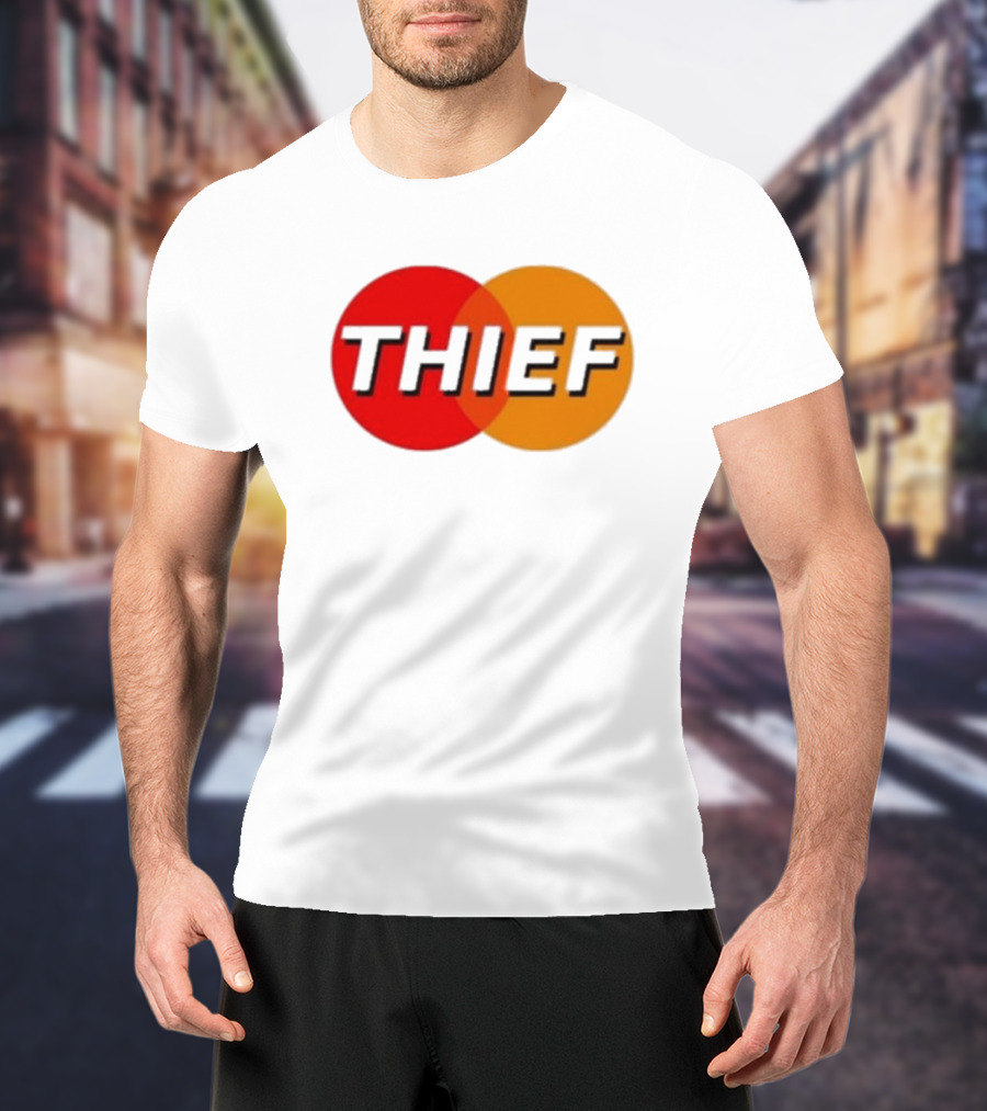 THIEF Logo Parody Mastercard T-Shirt