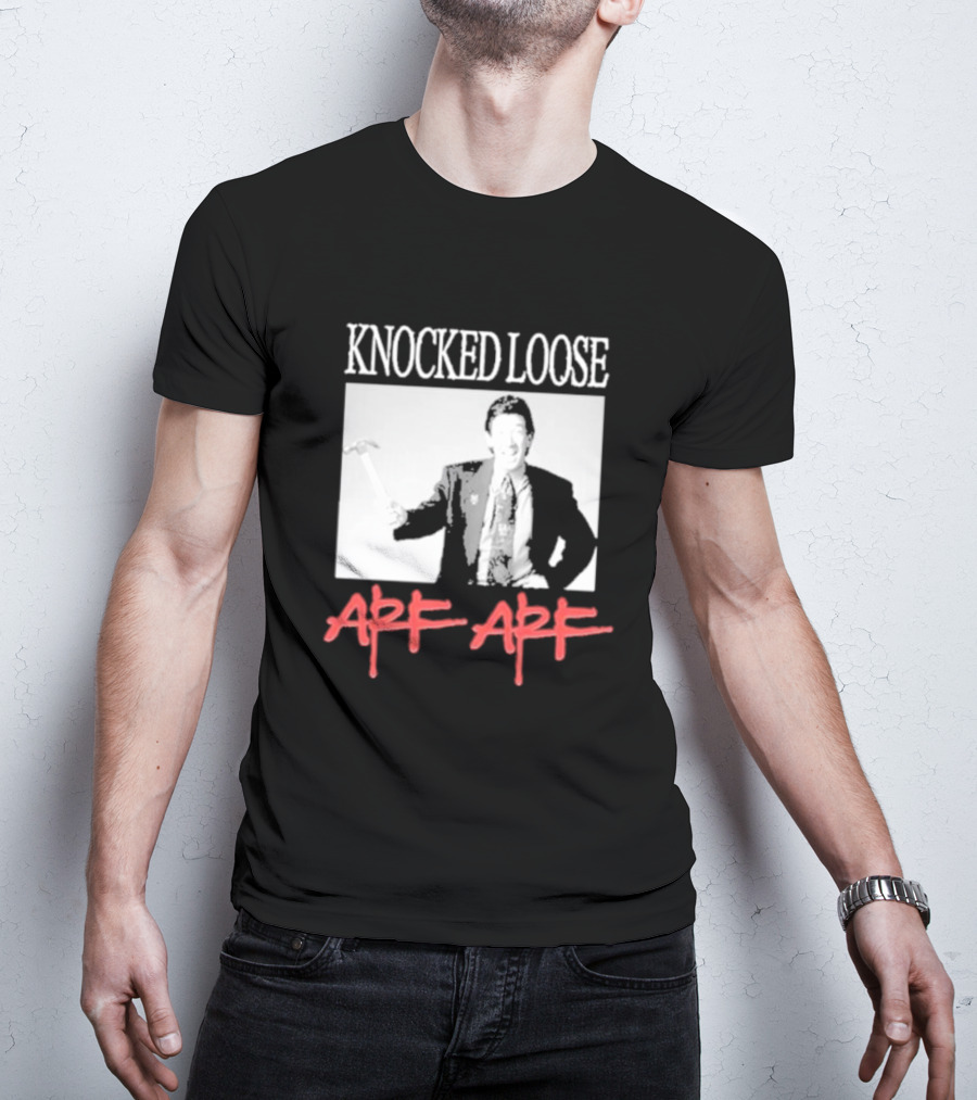 Knocked Loose Arf Arf Hammer Iconic Character T-Shirt