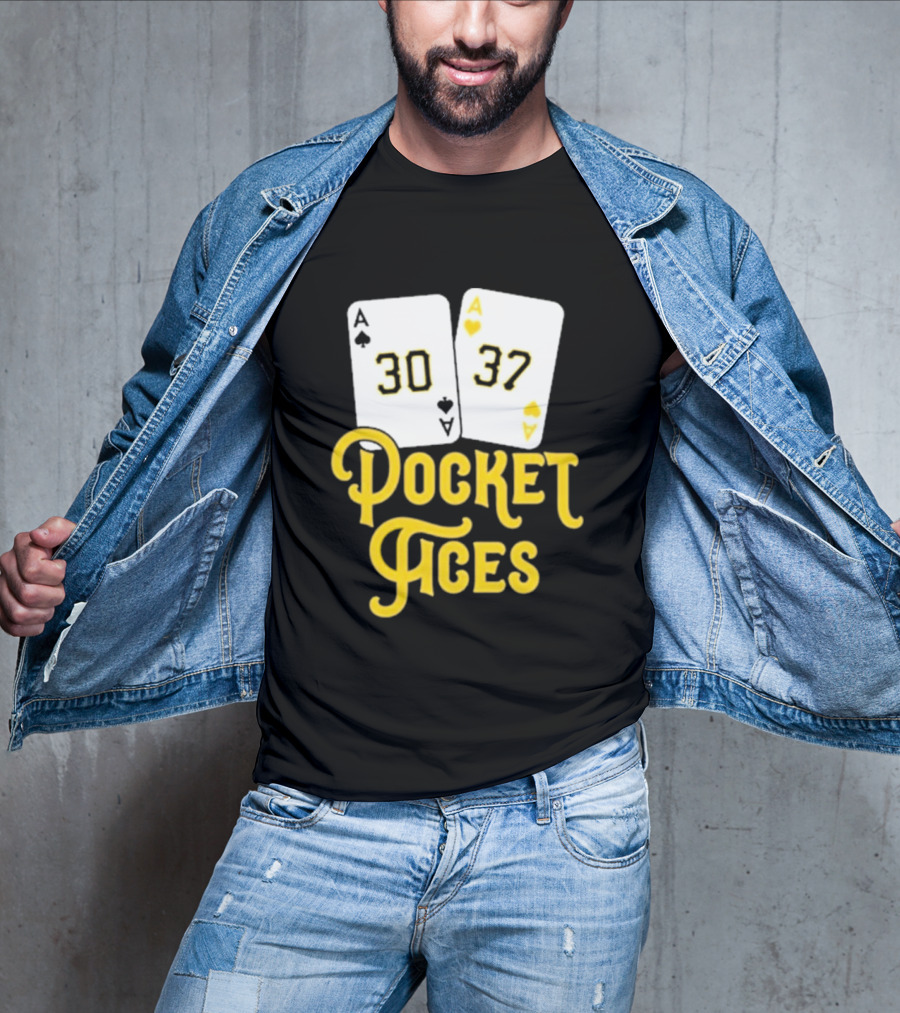 Pocket Aces 30 37 Playing Cards T-Shirt