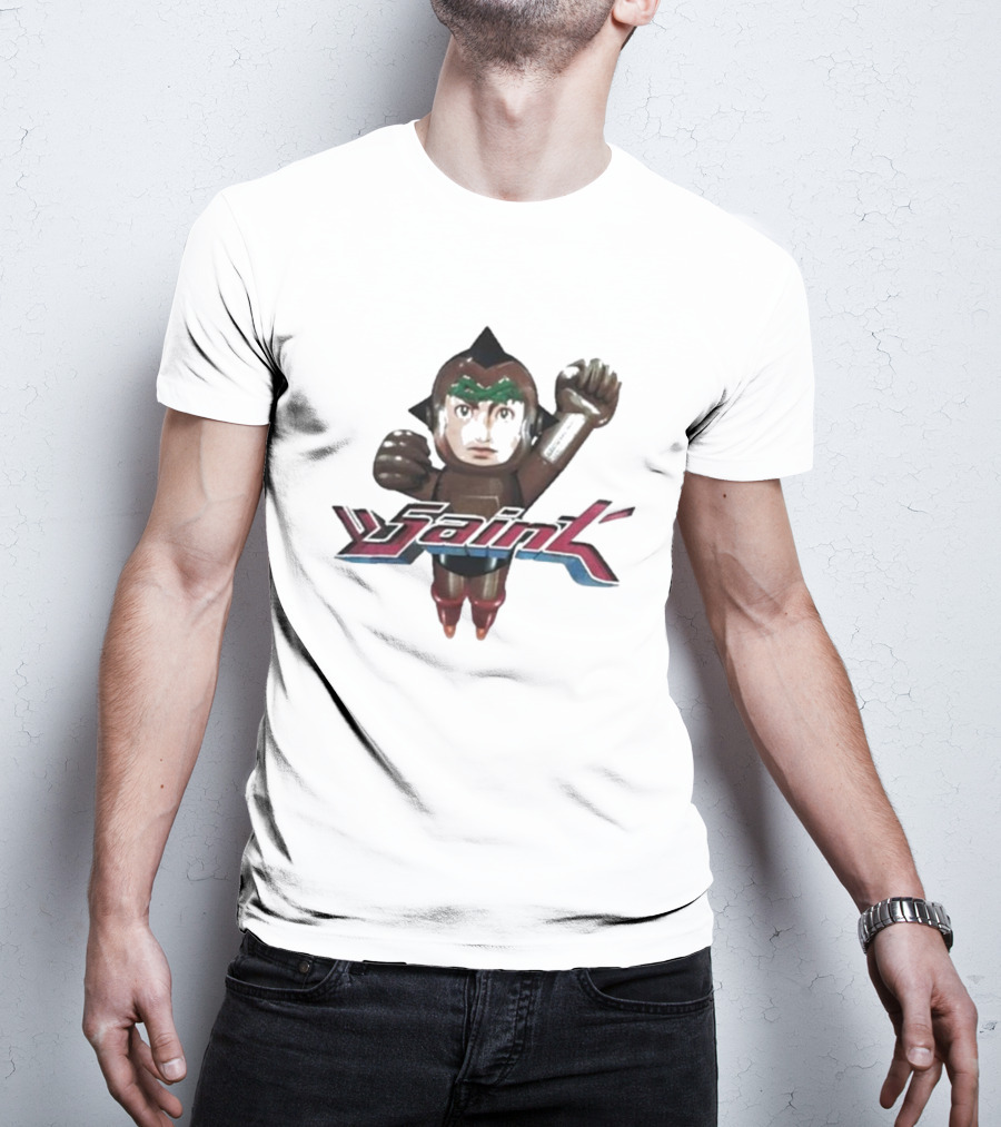 Saint Michael Astro Boy Retro Robot T-Shirt