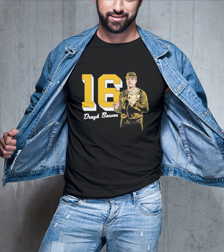 Drayk Bowen #16 Notre Dame Baseball Player Legends T-Shirt