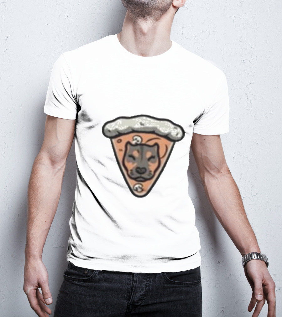 Miss Peaches X Bodoggos Pizza Dog Slice T-Shirt