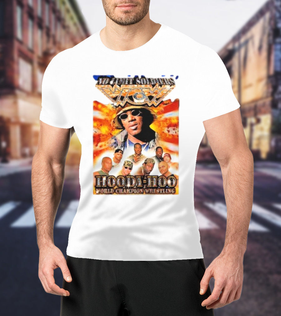 No Limit Soldiers WCW Hoody-Hoo World Champion Wrestling T-Shirt