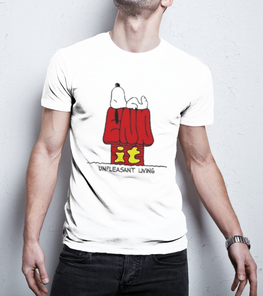 End It Unpleasant Living Pistachio Gallery Doghouse T-Shirt