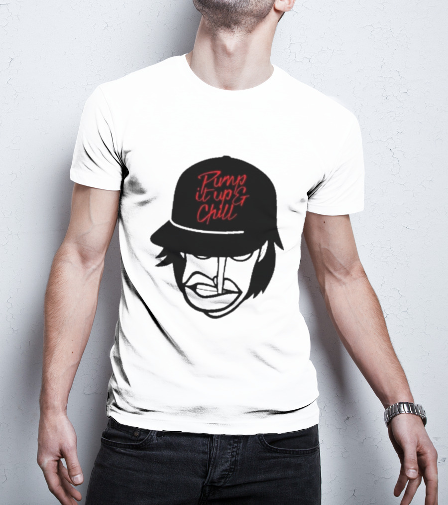 Pump It Up And Chill Beatboxer Hat And Face T-Shirt