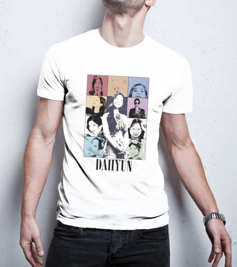 Dahyun Pop Art Tiffany Queens Eras T-Shirt