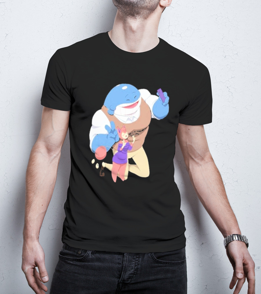 Skitty And Wailord Selfie Adventure Time T-Shirt