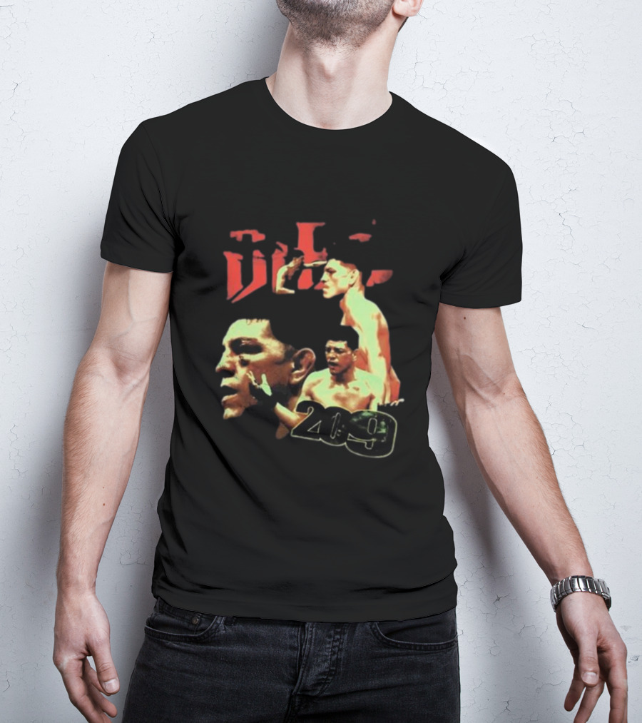 Nick Diaz Full Violence 209 T-Shirt