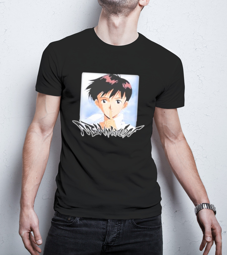 Goofyahhtees Mewangelion Anime Character T-Shirt