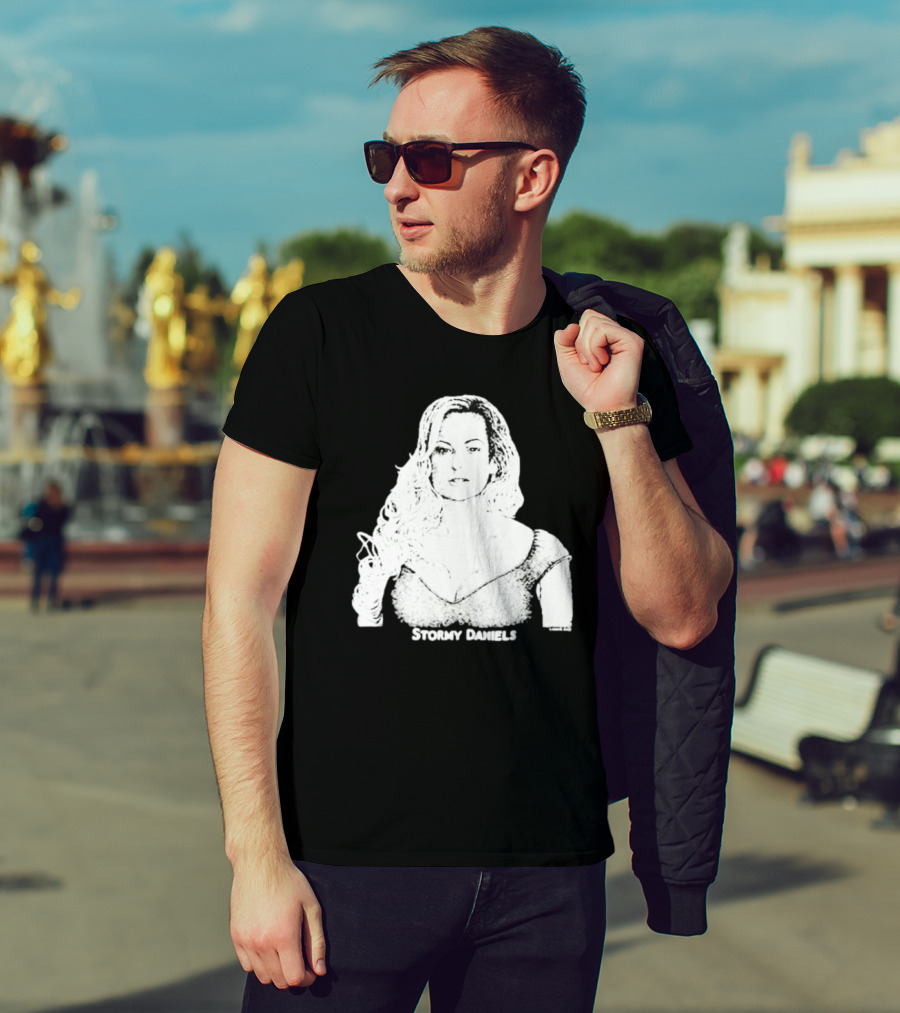 Stormy Daniels Monochrome T-Shirt