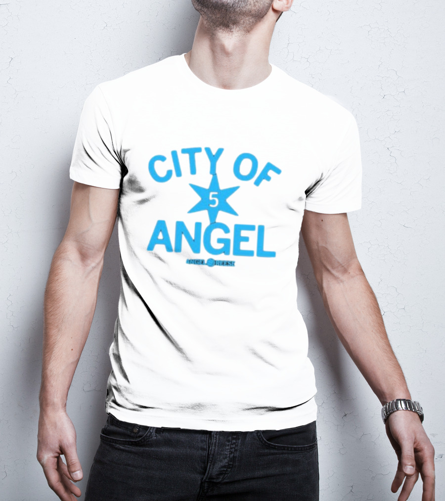 City Of Angel 5 Star Angel Reese T-Shirt
