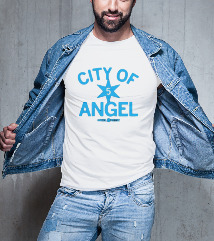 City Of Angel 5 Star Angel Reese T-Shirt