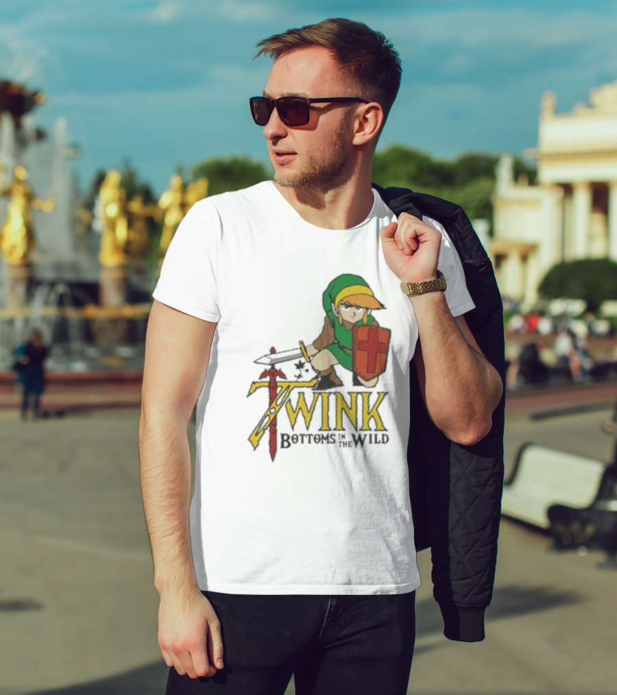 Twink Bottoms In The Wild Legend Of Zelda T-Shirt