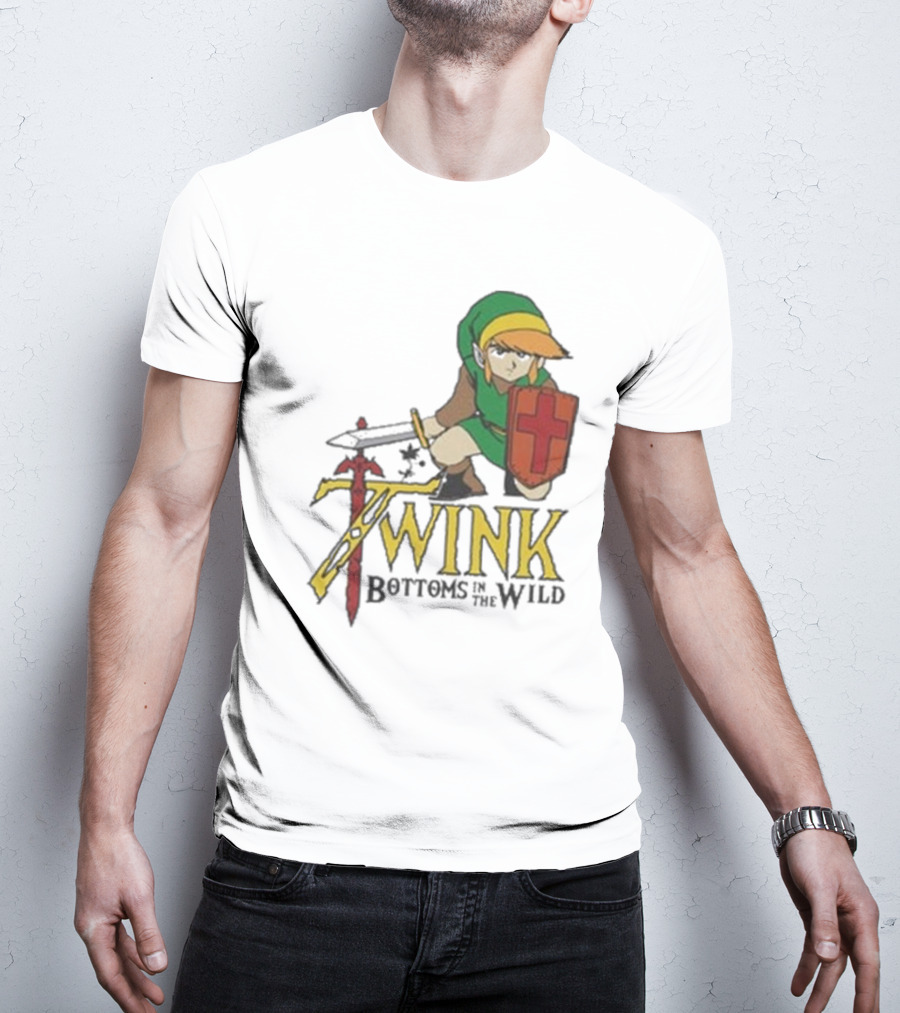 Twink Bottoms In The Wild Legend Of Zelda T-Shirt